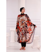 Kimono Pareo - Tesettür Pareo - Belek Model 240x135 Cm
