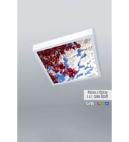 1x1-tekli-60x60-tavana Yapışık Led Panel-54w-sıva Üstü-kolay Montaj-kırmızı Ağaçlı- Led
