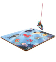 Mulvxurg  Urg02  Ahşap Balık Tutma Oyunu Ve Puzzle (Mulvix)
