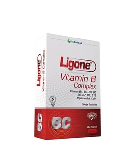 Ligone Vitamin B Complex 30 Kapsül