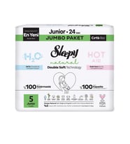Sleepy Natural Double Soft Jumpo Paket Junior 5 Beden 24 Adet - Standart