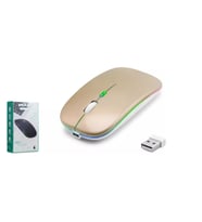 ZR215 Cba100 Rgb Gold Şarjlı Mouse (Çok Renkli)