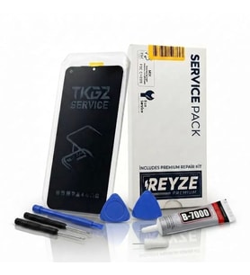 Tkgz - Vivo Y51 - 2020 - Uyumlu Lcd Ekran Dokunmatik Reyze Servis Lcd + B-7000 + Tamir Kiti