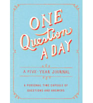 One Question A Day: A Five-Year Journal (Krem)