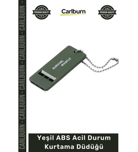 #Düdük Dayanıklı Yüksek Sesli Kamp Outdoor Survival Emniyet Yeşil ABS Acil Durum Kurtama Düdüğü