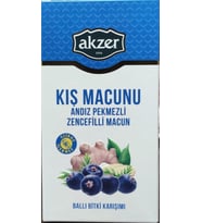 Akzer Kış Macunu Andız Pekmezli Zencefilli 300 gr