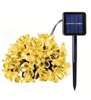 Solar 5m 50 Led Papatya Gün Işığı 8 Fonksiyonlu