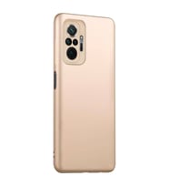 Xiaomi Redmi Note 10 Pro Premium Silikon Kılıf Gold