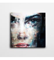 Portre Modern Sanat Kare Kanvas Tablo