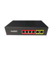 Uranium POE-4002-48W 4 Port PoE + 2 Port 10/100 Uplink 48W PoE Switch