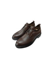 CASTLE BLACK CB-71126-1 ERKEK DERİ KLASİK AYAKKABI (KAHVE)