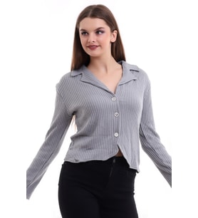 CM1190 Düğmeli ceket GRI (Gri)