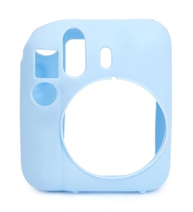 Instax Mini 12 Makine Uyumlu Mavi Koruyucu Silikon Kılıf