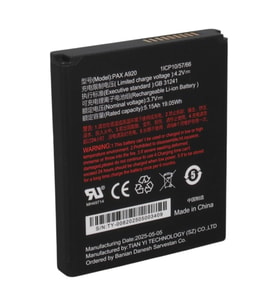 Pax A920 Uyumlu Lityum-Polimer 3.7 Volt 5150 mAh Şarjlı Pos Cihazı Pili
