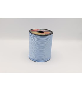 Biyelli Saten İpli Biye Mavi 13MM