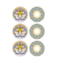 The Mia Limoncello Pasta Tabağı 6lı Set 19 cm