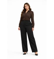 Kadın Boru Paça Kumaş Pantolon BGL-ST05386