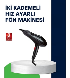 2200W Saç Kurutma Makinesi Soğuk Sıcak Üfleme Fonksiyonlu
