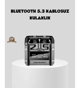 Gürültü Engelleyici Kablosuz Bluetooth Kulaklık – Oyun ve Müzik İçin Profesyonel Ses