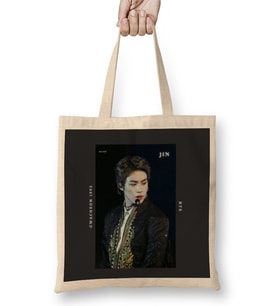 Bts Jin Dark Theme Bez Çanta Uzun Saplı