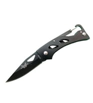 A1103b Siyah Kamp Çakı 15 Cm - Kancalı Metal Saplı