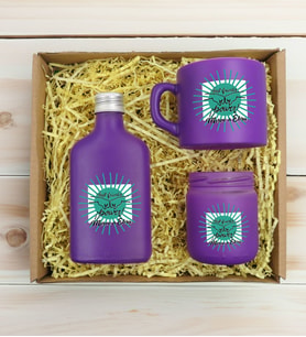 BK Gift Kişiye Özel İsimli DTF Best Friend Temalı Mor Kahve Fincanı & Kolonya & Mum Hediye Seti-1, Arkadaşa Hediye, Doğum Günü Hediyesi