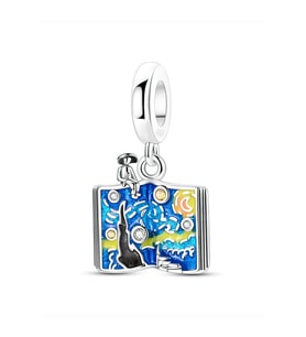 Van Gogh Yıldızlı Gece ve Rüya Kitabı Sallantılı Charm