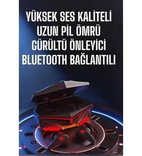 Yeni Nesil Oyuncu Kulaklığı Gürültü Önleyici Uzun Pil Ömrü Bluetooth Bağlantılı