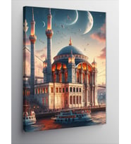Kanvas Tablo İstanbul Ortaköy Camii