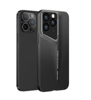 iPhone 14 Pro Kılıf Ultra İnce Kamera Korumalı Sert Rubber Procase Kılıf (Siyah)