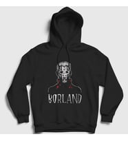 Presmono Unisex Siyah Wes Borland V2 Guitarist Limp Bizkit Kapüşonlu Sweatshirt 556413tt