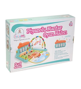 Babycim  Piyanolu Mantar Oyun Halısı 1523