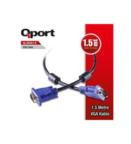 QPORT 1.5metre Q-VGA1.5 VGA Görüntü Kablosu