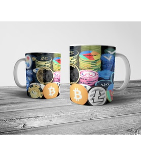 Pixxa Kripto Para Crypto Currency Logo Kupa Bardak Model 2