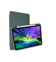 Mey İthalat® iPad Pro 11 (2018) Kılıf Kalemlikli Mars Tablet Kılıfı - Koyu Yeşil