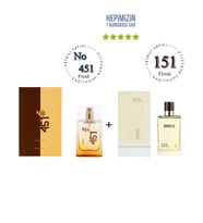 No: 451 + 151 Unisex / Kadın Parfüm Edp 50 ml Fresh / Floral - Mnms451151 (Standart)