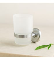 Plastik Bardak Diş Fırçalık (Krom Askılık, Vidalı Montaj)
