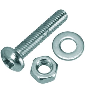 YSB M4x16mm Vida , Somun ve Pul Takım x 10 Takım  (rf134) (Metal)