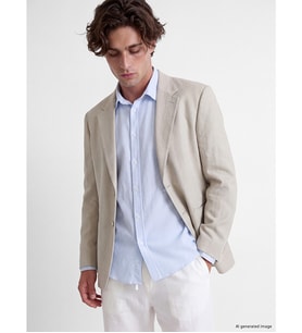 LCW Vision Bej Regular Fit Erkek Blazer Ceket