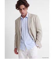 LCW Vision Bej Regular Fit Erkek Blazer Ceket