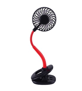 Portatif Işıklı Mini Klipsli Fan