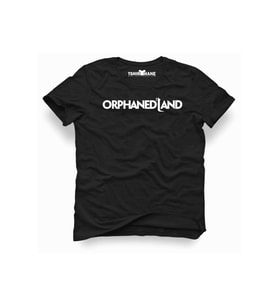 Tshirthane Orphaned land logo Tişört Erkek Tshirt (Siyah)