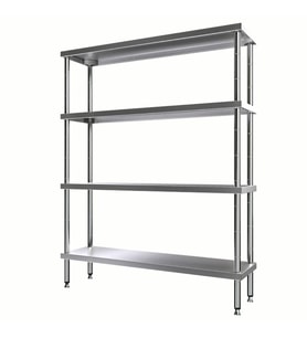 Vital  VRDD-9136-ECO İstif Rafı -Demonte 4 Katlı,Düz Tablalı, Eko