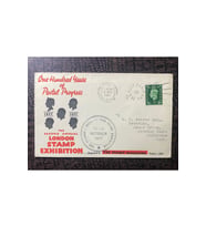 İngiltere 1937 One Hundred Years of Postal Progress 1837-1937 The Second London Annual Stamp Exhibi