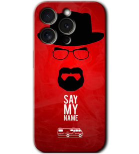 İphone 15 Pro Max Kılıf HD Desen Baskılı Kılıf - Say My Name