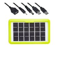 PowerMaster ZO-717 Güneş Panelli Şarj Ünitesi