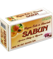AKIŞIK KAYISI ÖZLÜ & GLİSERİNLİ SABUN - 100 GR
