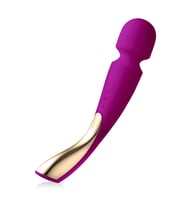 Lelo Smart Wand 2 Medium Deep Rose Orta Boy Çok Güçlü Masaj Aleti (Mor)