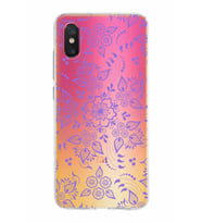 Xiaomi Mi 8 Pro Uyumlu Kapak Nostalji Desen Tasarımlı Şeffaf Silikon Kılıf