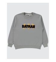 Batman Erkek Çocuk Sweatshirt 10-13 Yaş  Gri (Gri)
